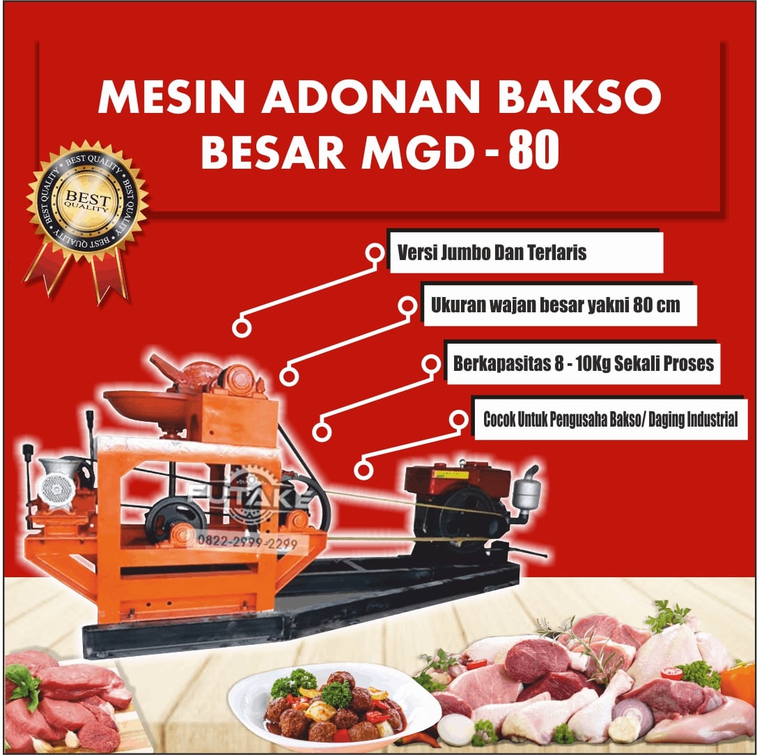 Mesin Giling Daging Bakso Terbaik 0822 2999 2299 Futake