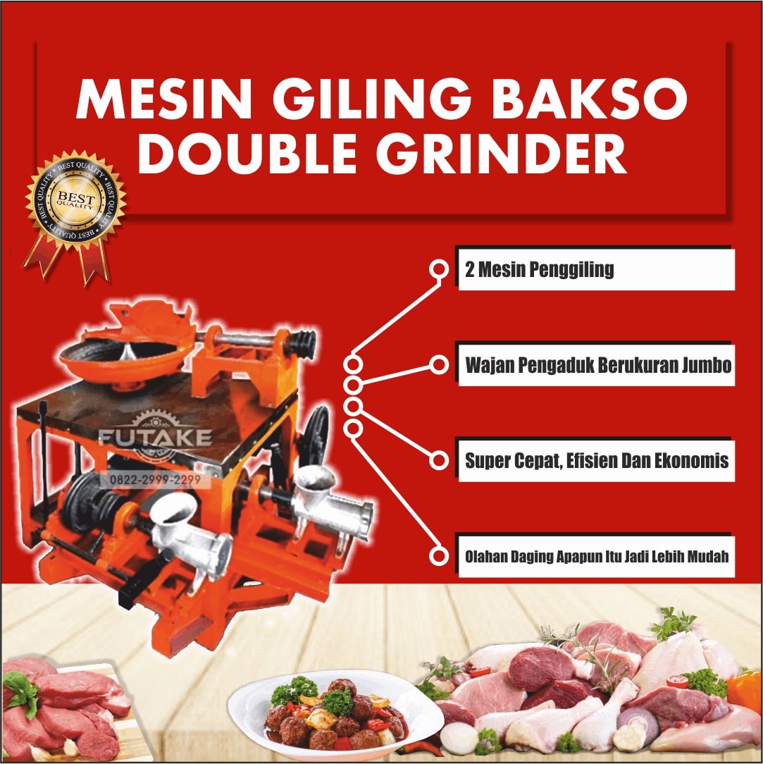 Harga Mesin Giling Daging Bakso Berkualitas 0822 2999 2299 Futake