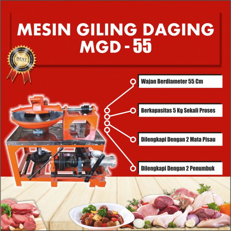 Mesin Giling Daging mgd 55