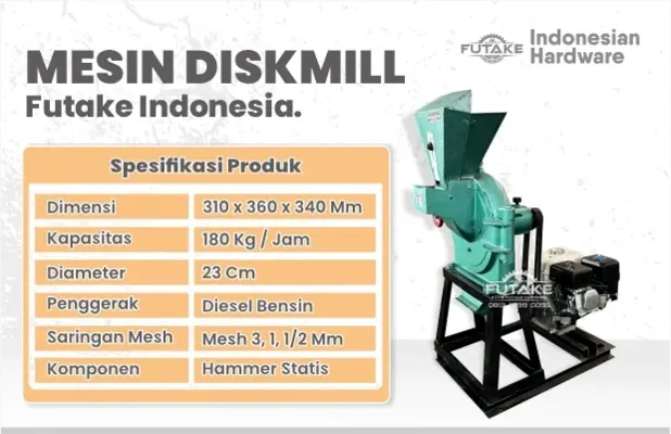 spesifikasi mesin disk mill