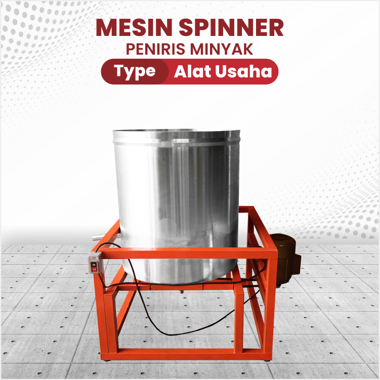 mesin spinner peniris minyak makanan kapasitasi 10 kg