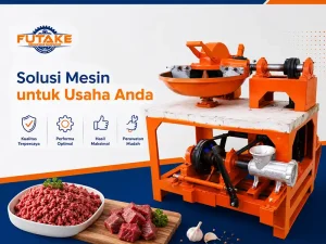 Futake sebagai penyedia mesin giling daging untuk berbagai kebutuhan usaha