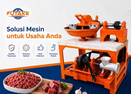 Futake sebagai penyedia mesin giling daging untuk berbagai kebutuhan usaha